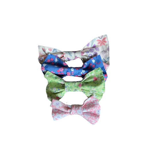 On Collar Bow-Florals