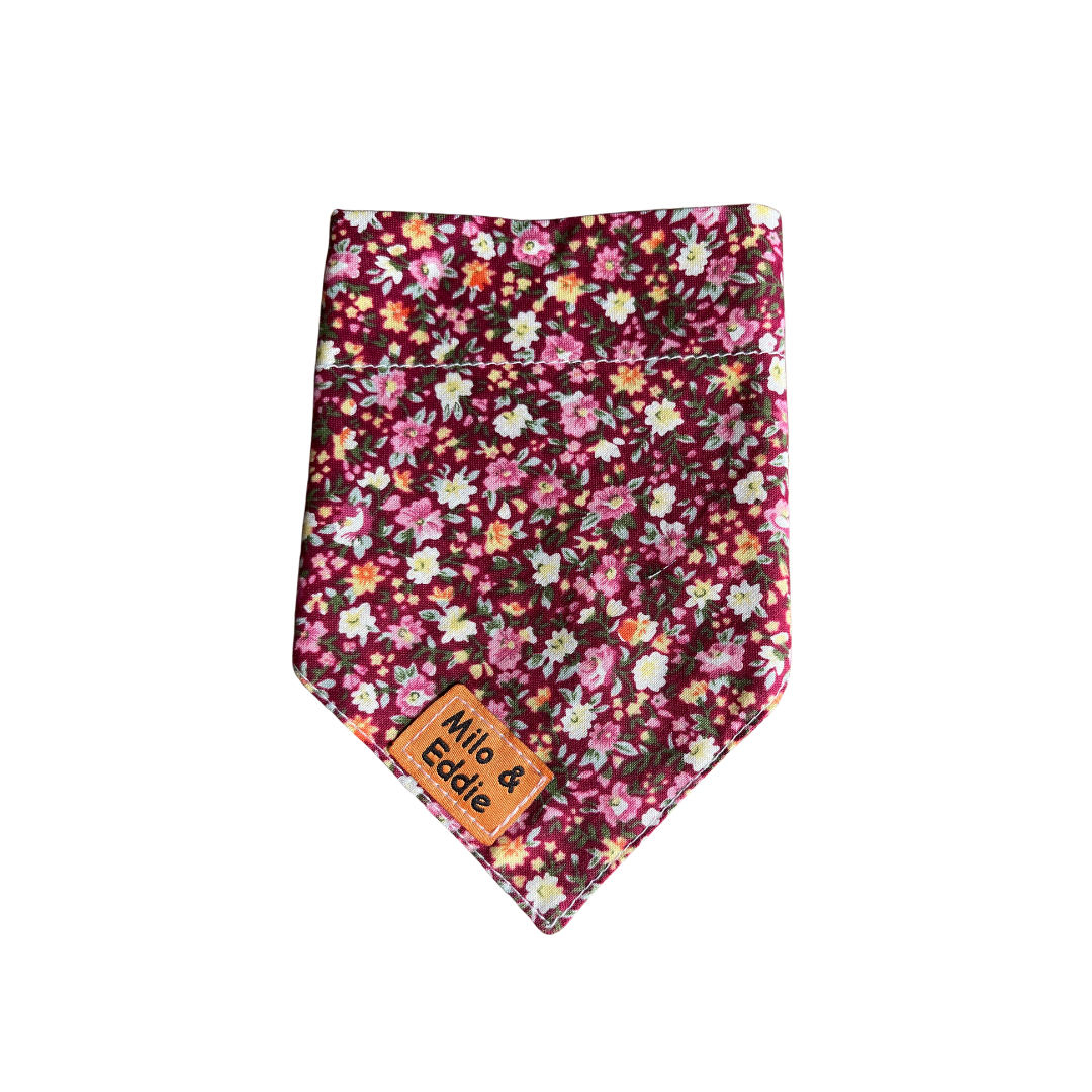 On Collar Bandana-Florals