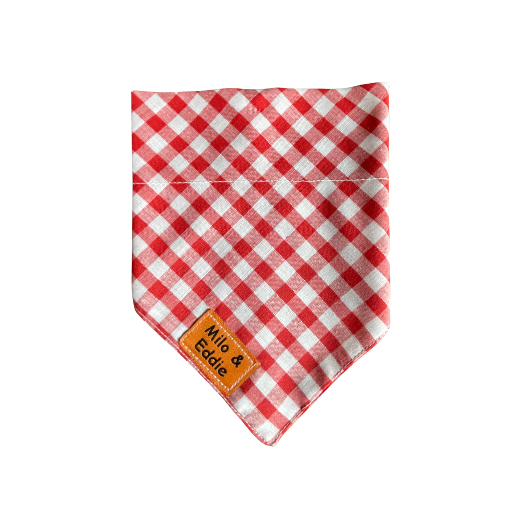 On Collar Bandana-Reds