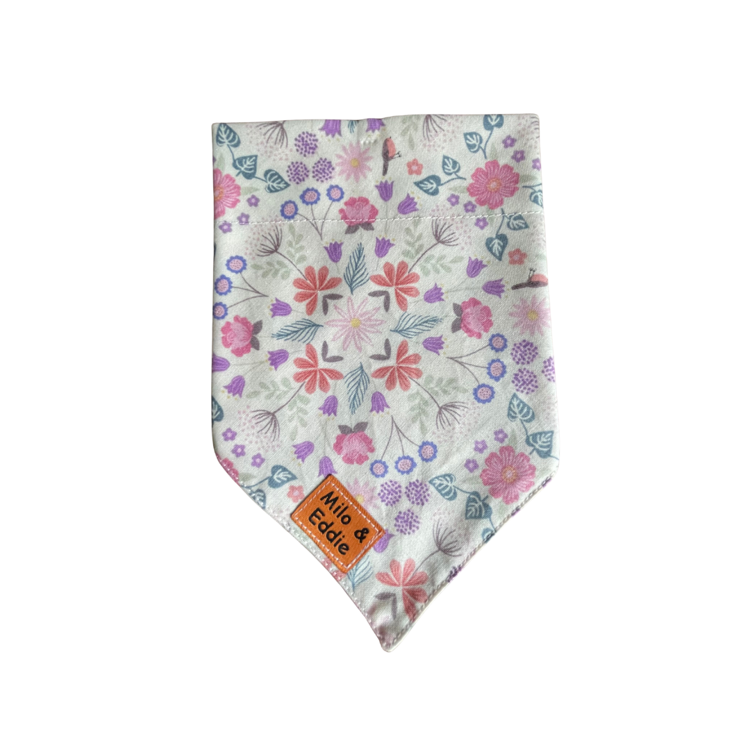 On Collar Bandana-Florals